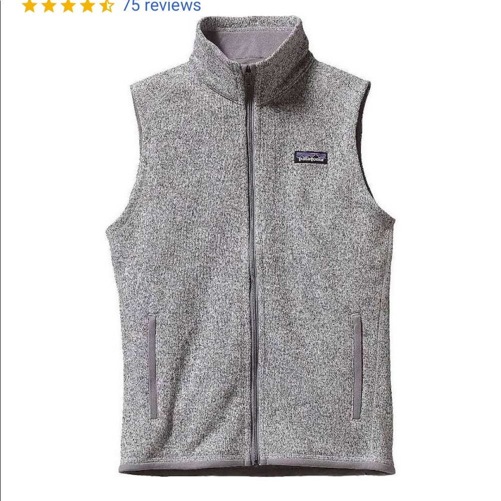 Women’s grey Patagonia better sweater vest
